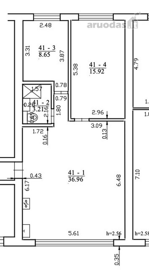 Parduodamas naujai renovuotas skandinaviško - nuotraukos Nr. 18