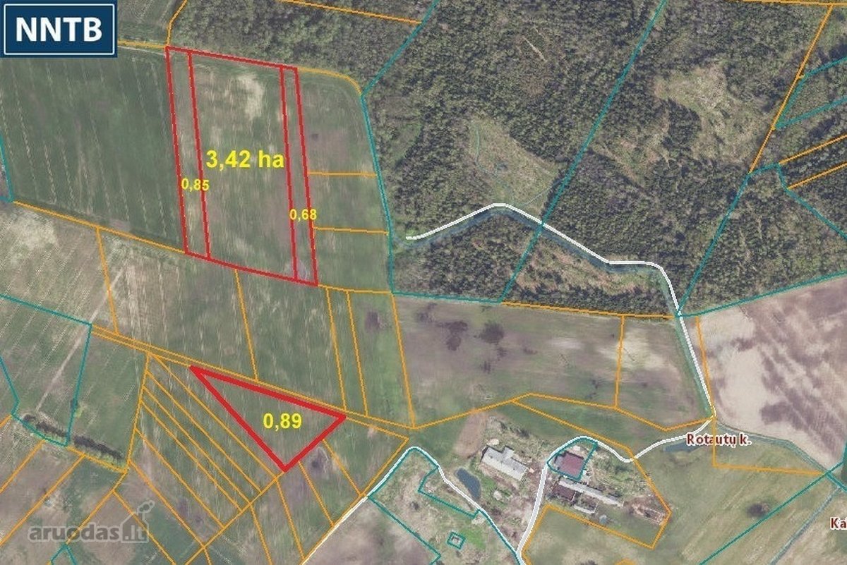 Parduodami 14,31 ha bendro ploto žemės ūkio - nuotraukos Nr. 3