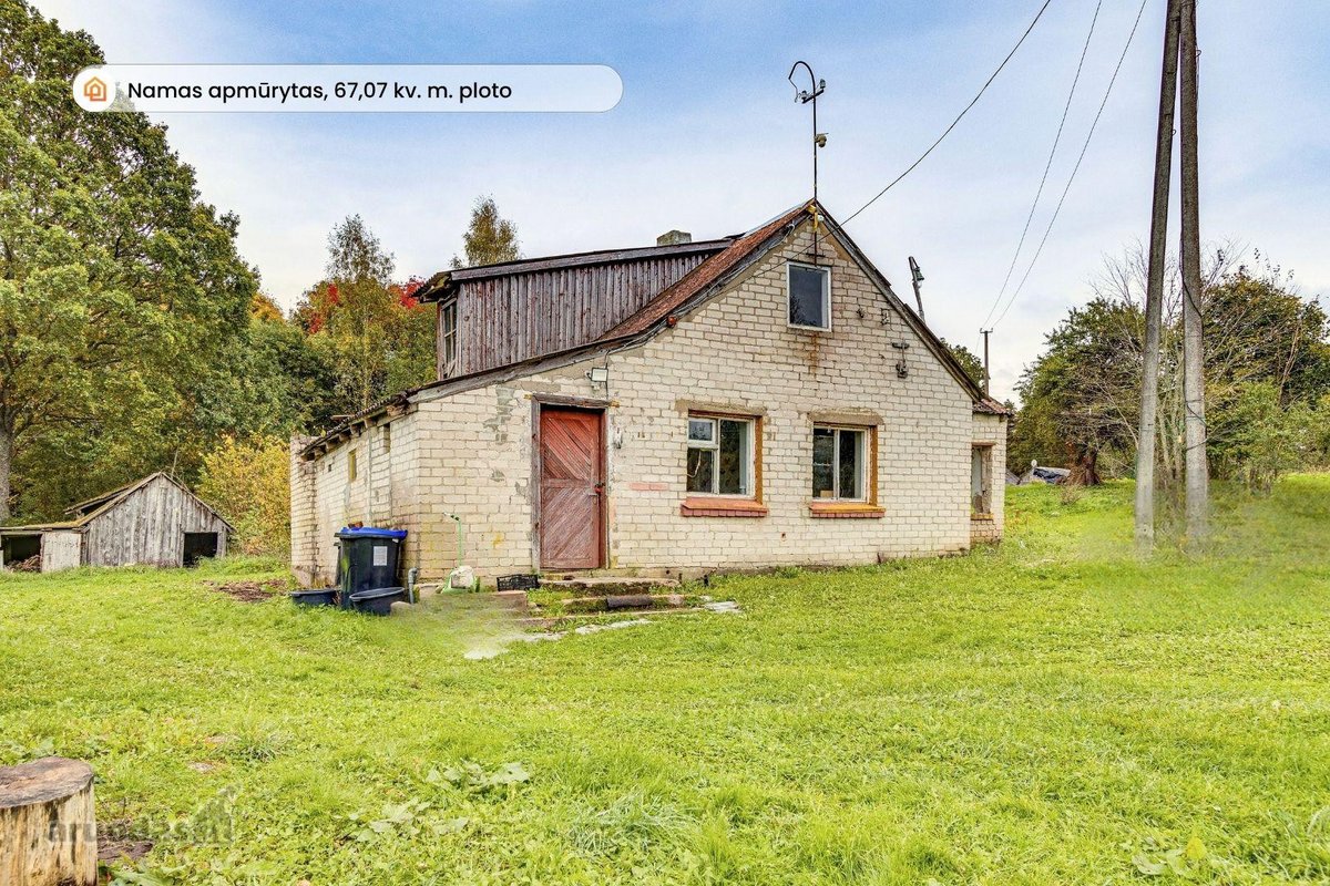 Parduodama sodyba su 81 aro ploto sklypu, - nuotraukos Nr. 2