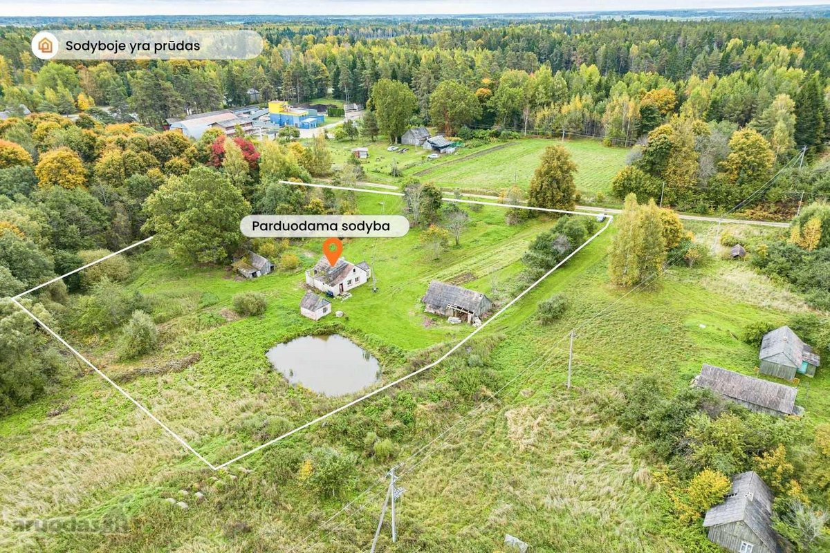 Parduodama sodyba su 81 aro ploto sklypu, - nuotraukos Nr. 18
