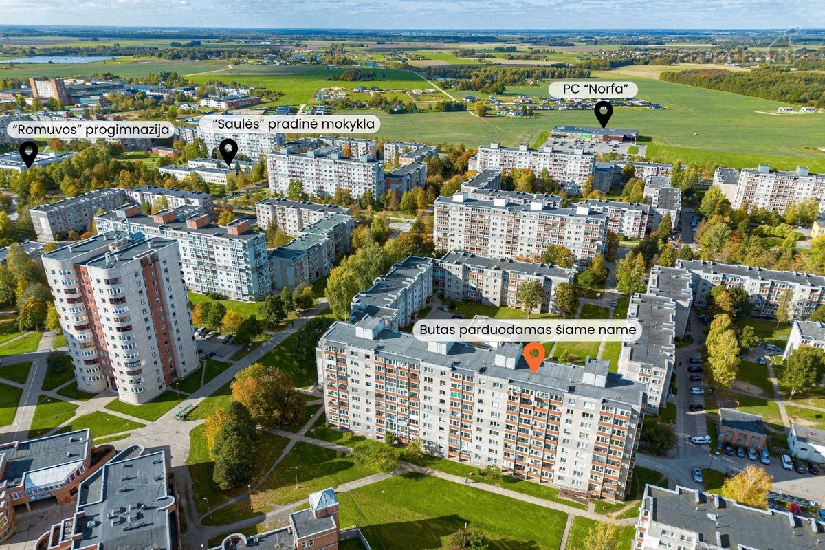 Parduodamas erdvus 4 kambarių butas - nuotraukos Nr. 22