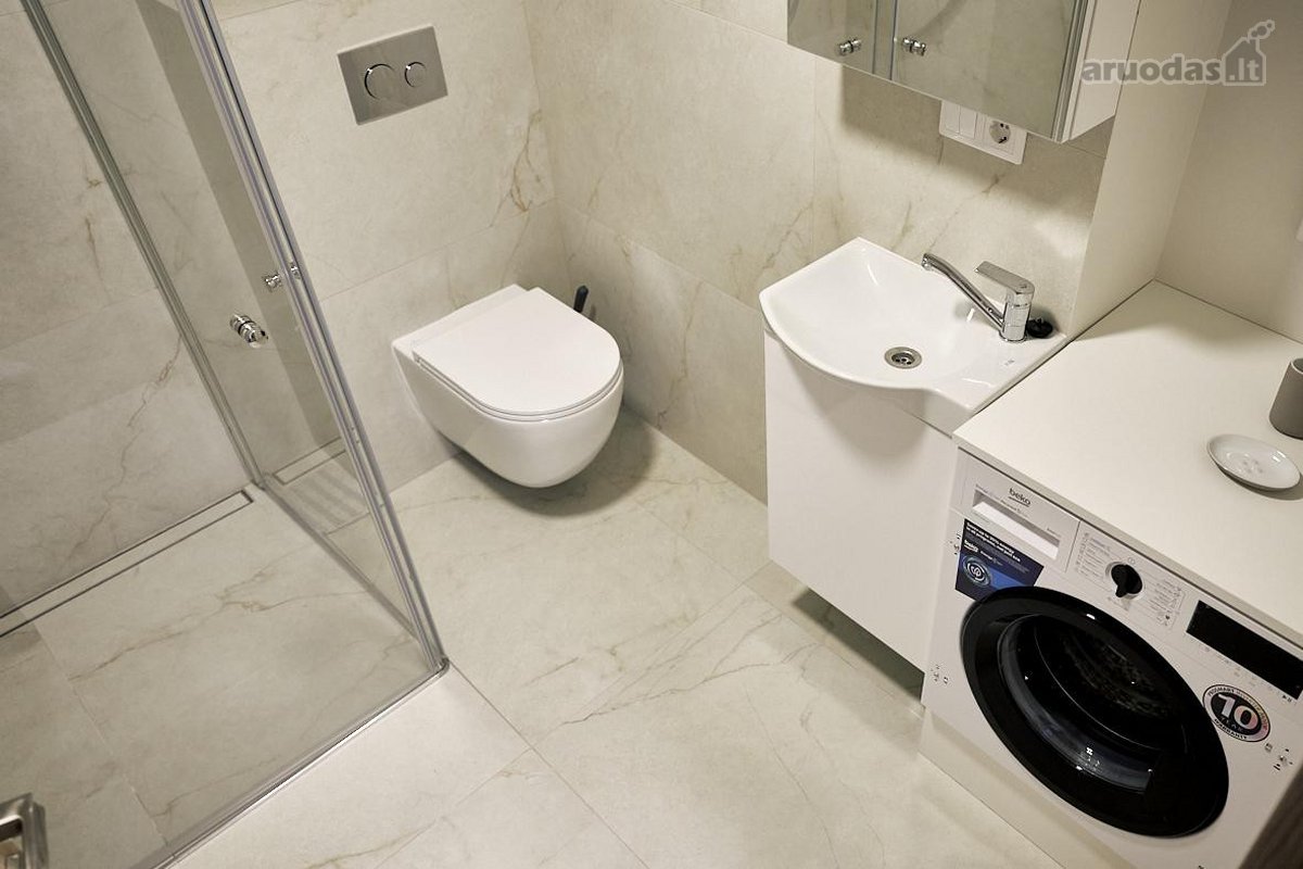 Išnuomojamas stilingas ir erdvus 66 m² butas - nuotraukos Nr. 21