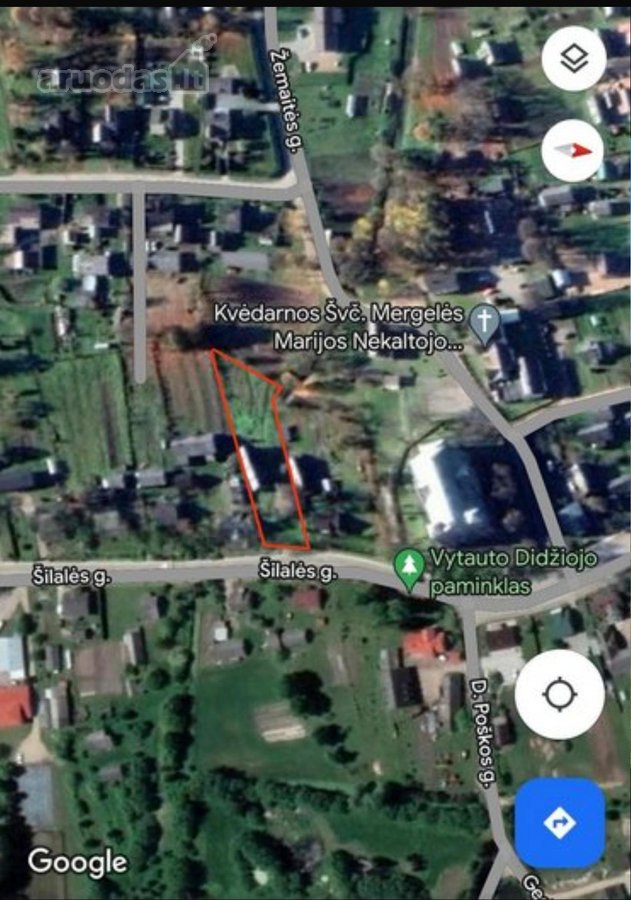Parduodamas žemės sklypas Kvėdarnos - nuotraukos Nr. 8