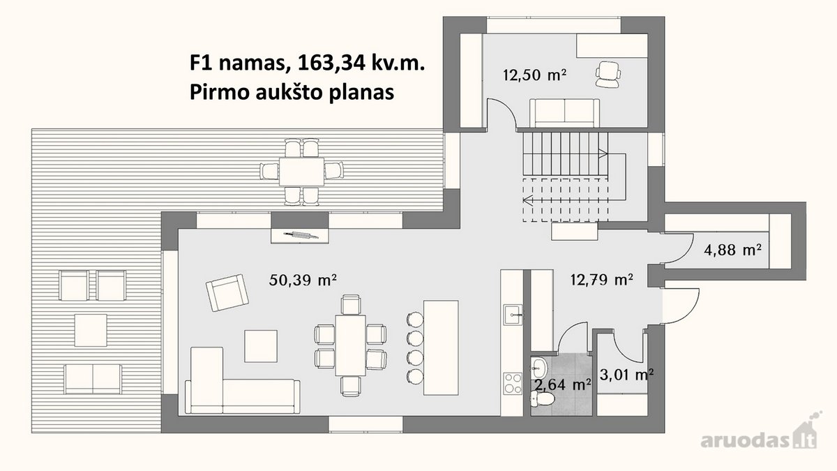 Namai Miško „akyje“  Bendoriai  A++  138 - nuotraukos Nr. 13