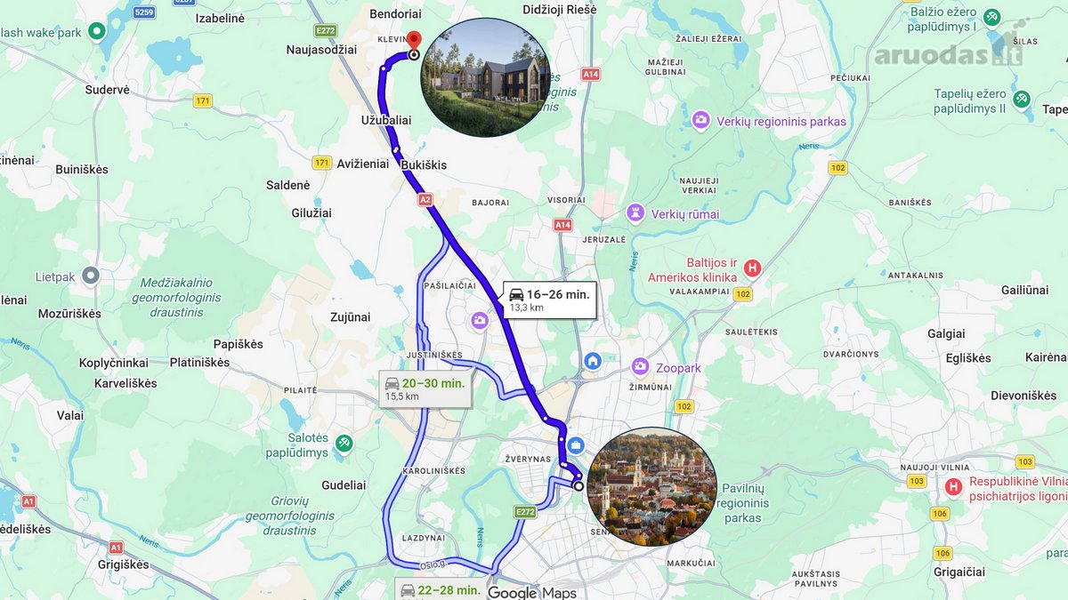 Namai Miško „akyje“  Bendoriai  A++  138 - nuotraukos Nr. 21