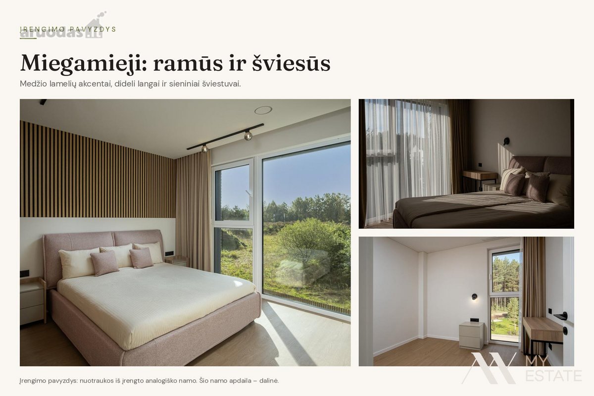 # Modernus A++ klasės namas Palangoje, pušyno - nuotraukos Nr. 10