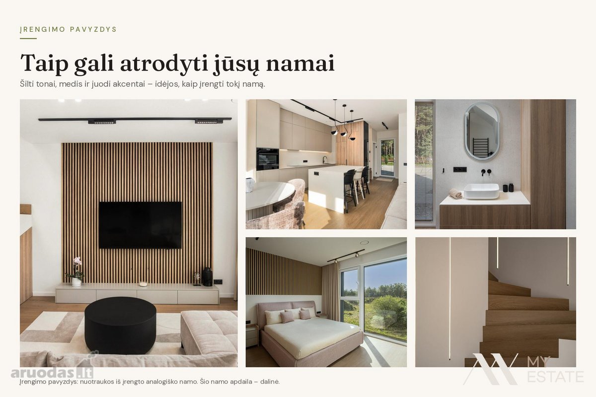 # Modernus A++ klasės namas Palangoje, pušyno - nuotraukos Nr. 13