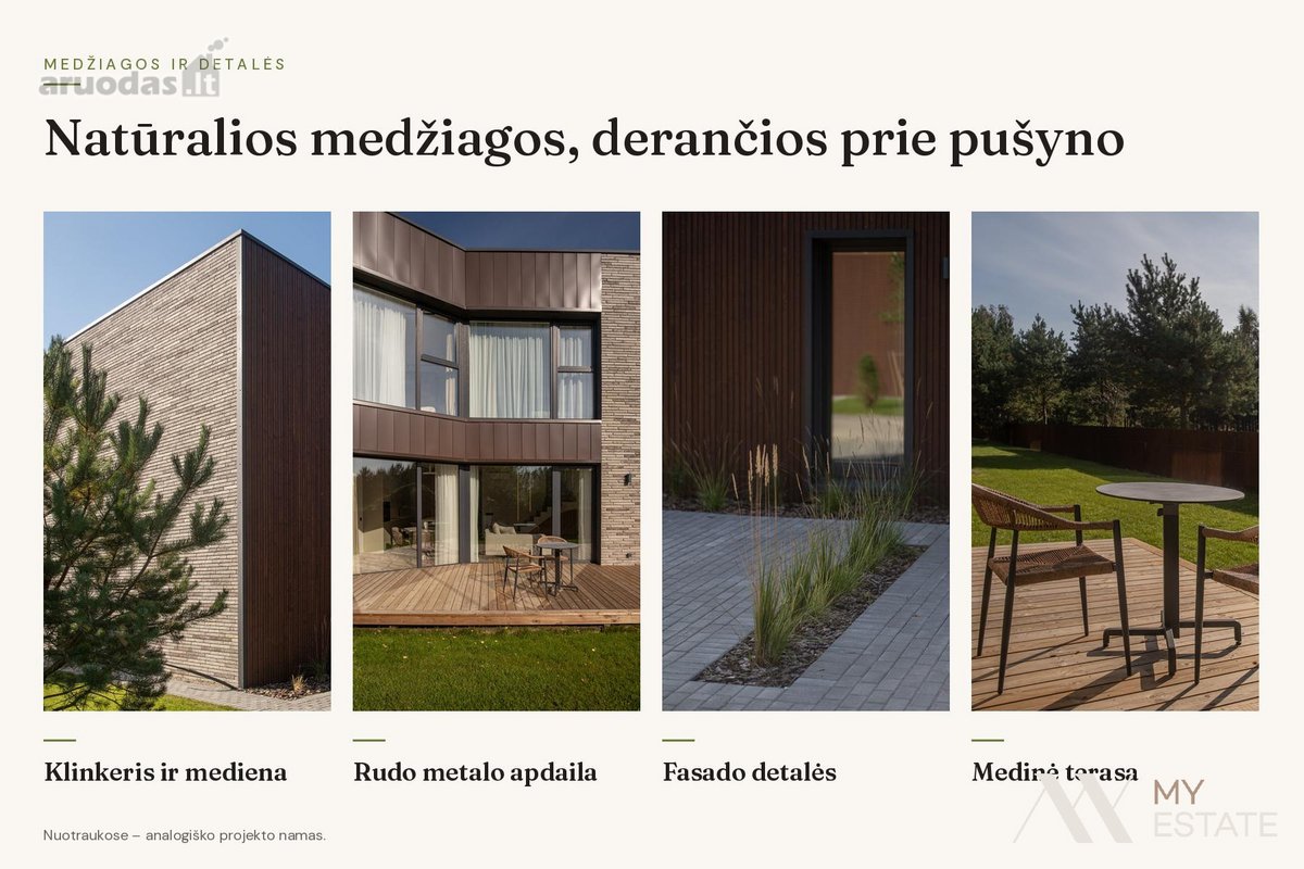 # Modernus A++ klasės namas Palangoje, pušyno - nuotraukos Nr. 14