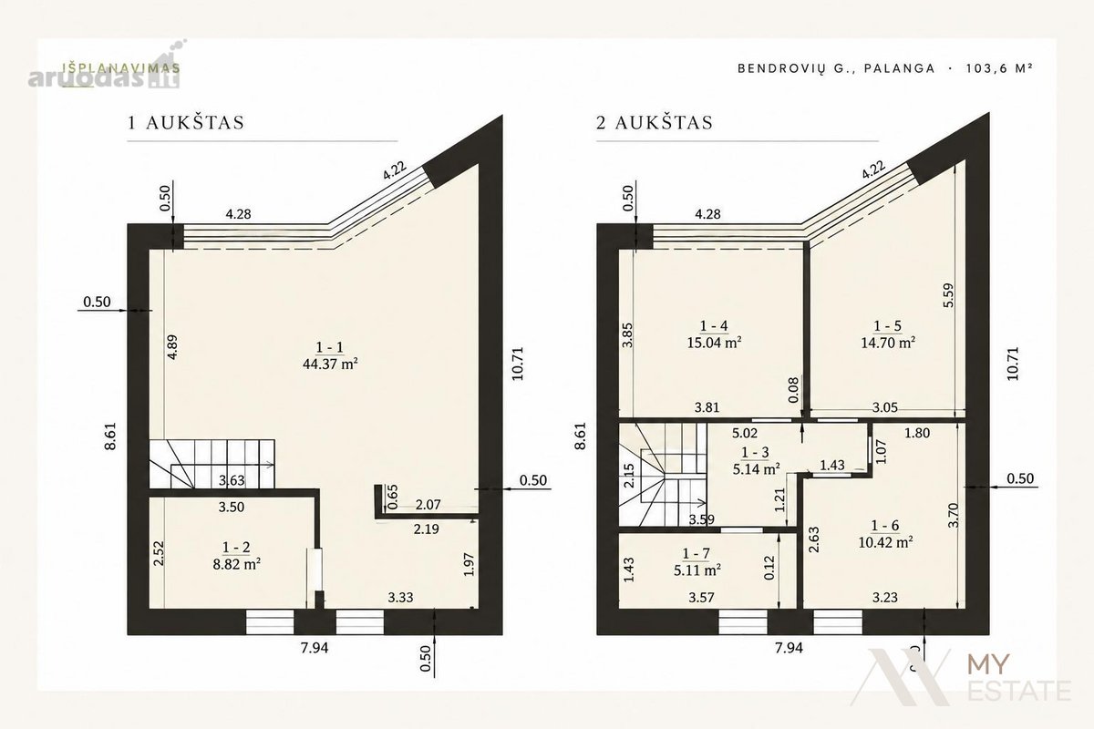 # Modernus A++ klasės namas Palangoje, pušyno - nuotraukos Nr. 19