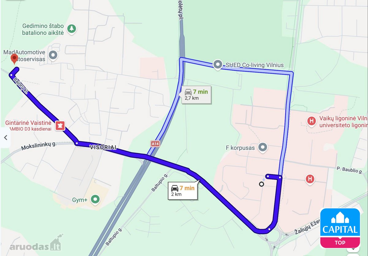 Vilniuje, Visoriuose Bajorų kelias. 29e, - nuotraukos Nr. 22