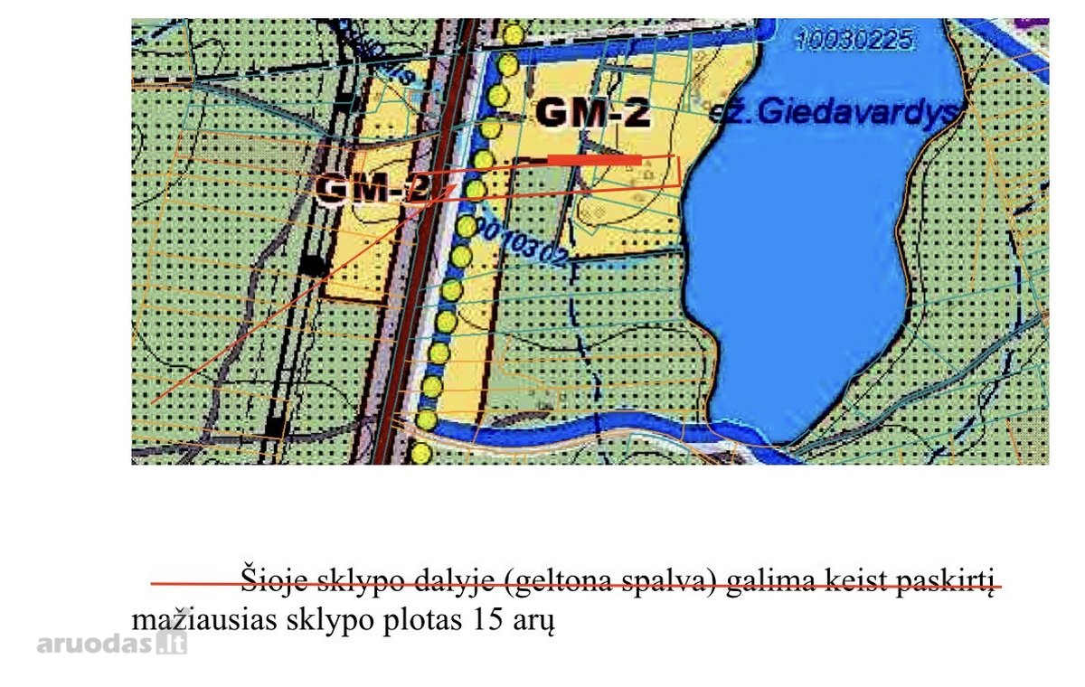 Parduodamas sklypas prie Giedavardžio ežero – - nuotraukos Nr. 4