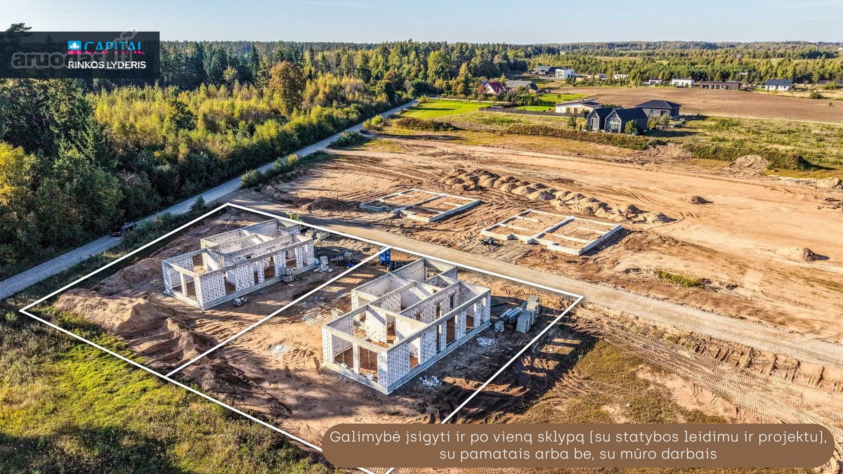 Parduodami Žemės Sklypai Su Statybos Leidimu - nuotraukos Nr. 13