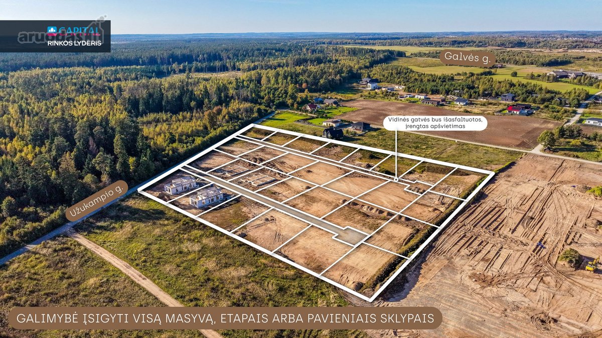 Parduodamas Žemės Sklypas Su Statybos Leidimu - nuotraukos Nr. 3