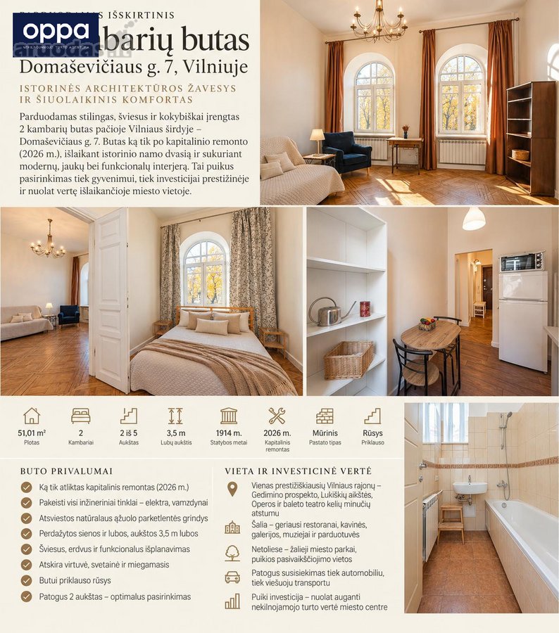 Parduodamas Išskirtinis 2 Kambarių Butas - nuotraukos Nr. 24