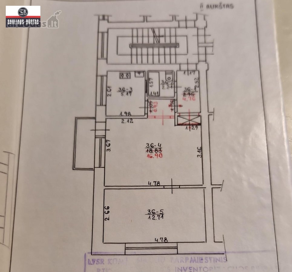 Parduodamas labai geroje vietoje antrame - nuotraukos Nr. 16
