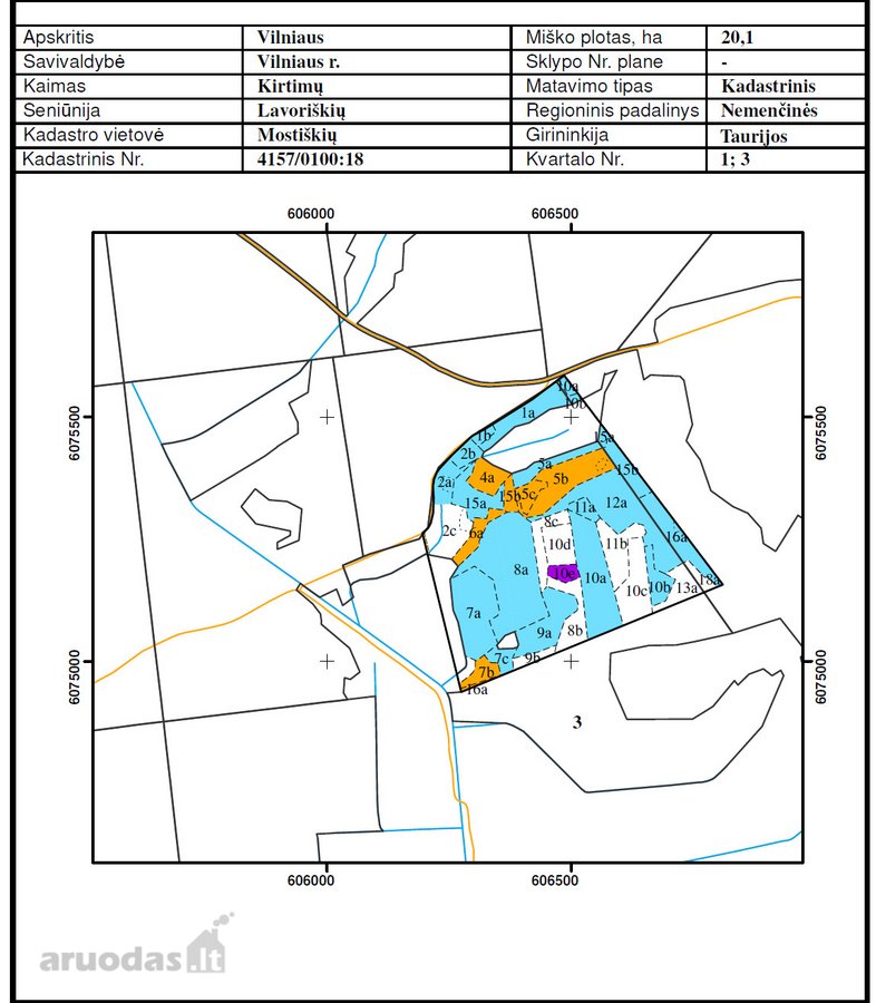  Parduodamas 22,5135 ha įvairiamžis miškas - nuotraukos Nr. 3