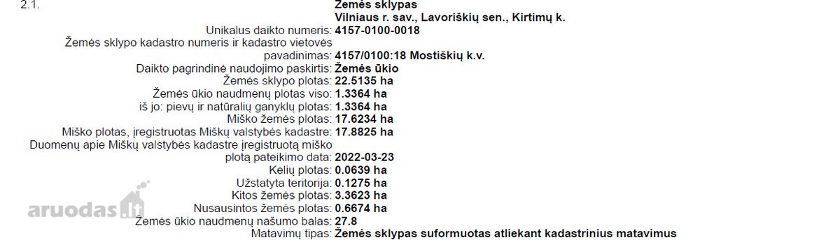  Parduodamas 22,5135 ha įvairiamžis miškas - nuotraukos Nr. 13