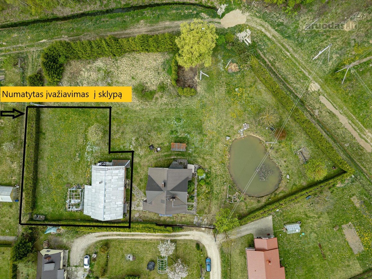 Parduodamas namų valdos žemės sklypas su 170 - nuotraukos Nr. 3