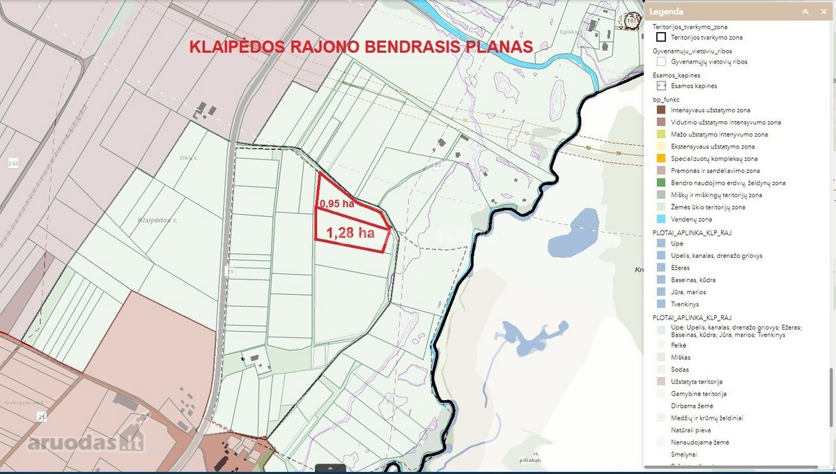 Du 0,95 ha ir 1,28 ha žemės ūkio paskirties - nuotraukos Nr. 5
