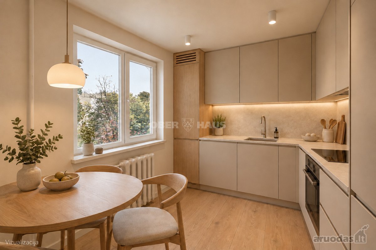 Parduodamas 44,47 kv. m ploto 2 kambarių - nuotraukos Nr. 4