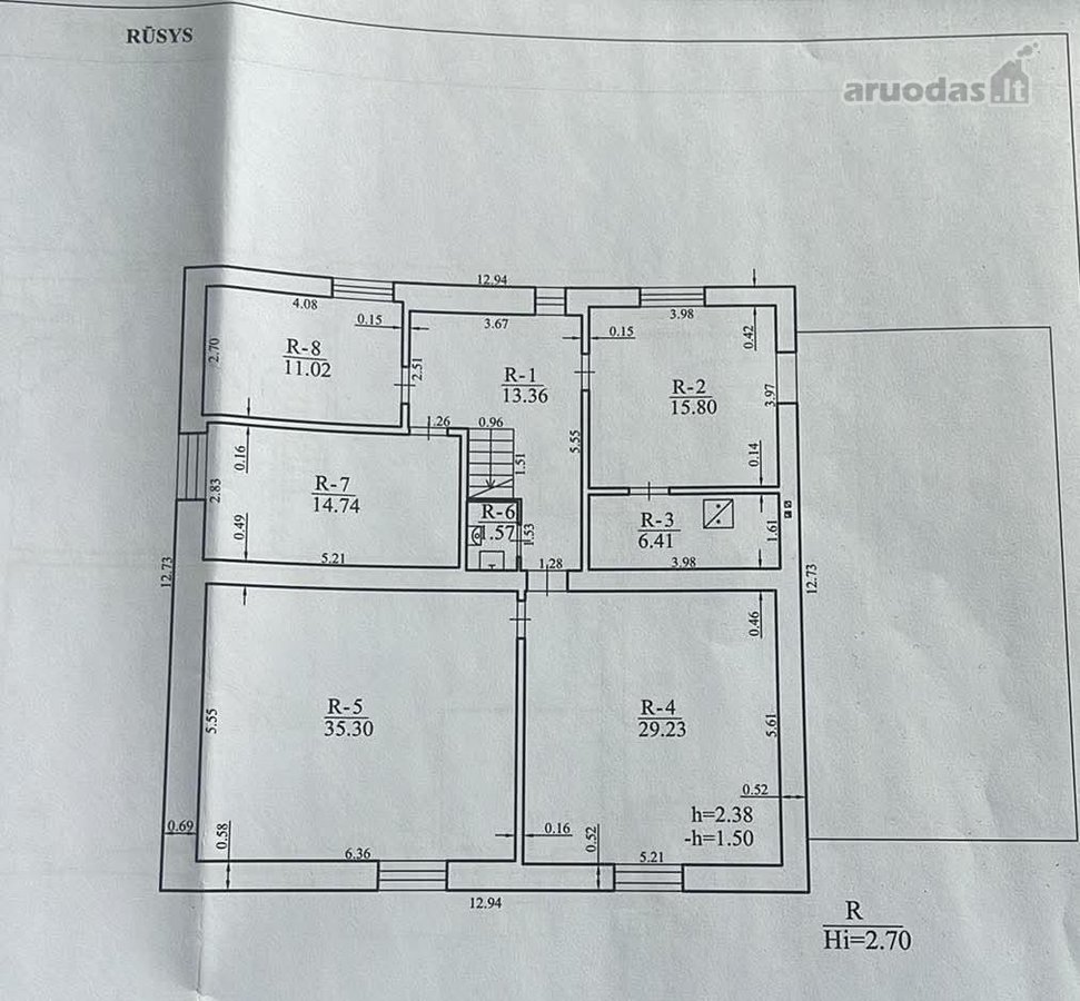 Parduodamas erdvus namas su komercinėmis - nuotraukos Nr. 48