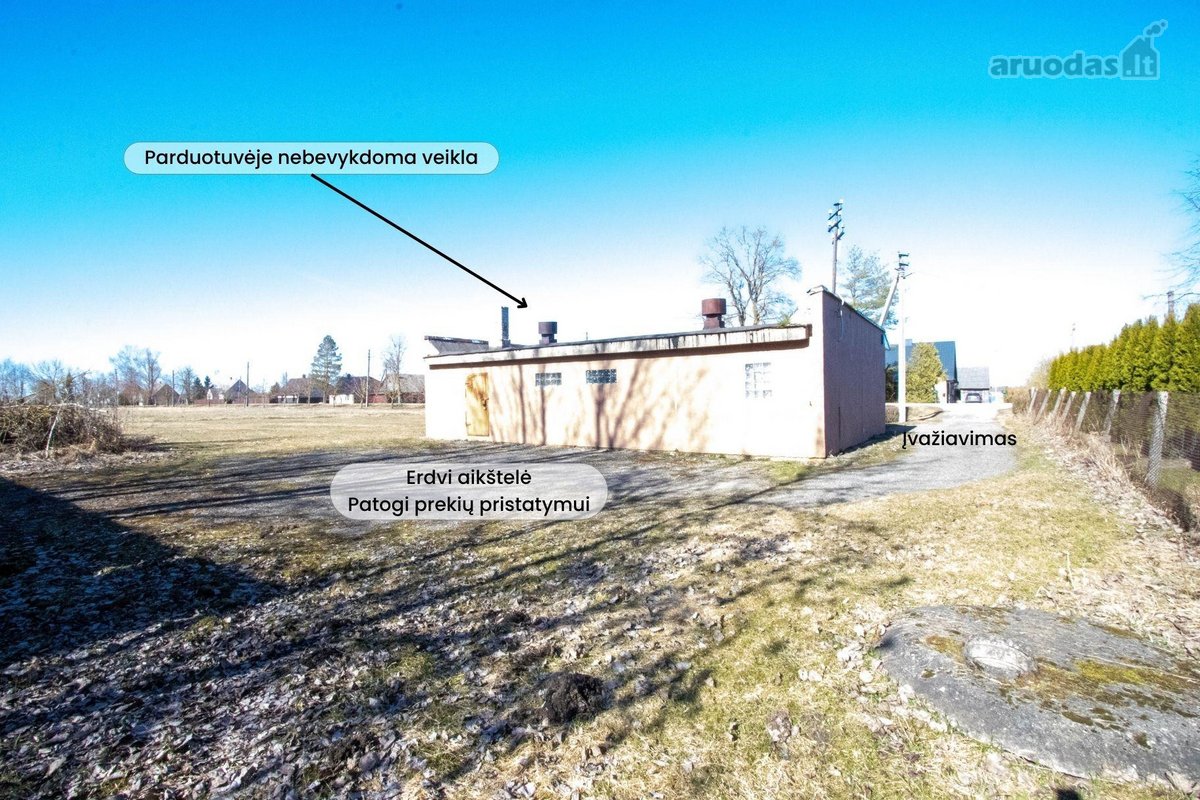 Parduodamos Dvi Prekybinės Paskirties - nuotraukos Nr. 2
