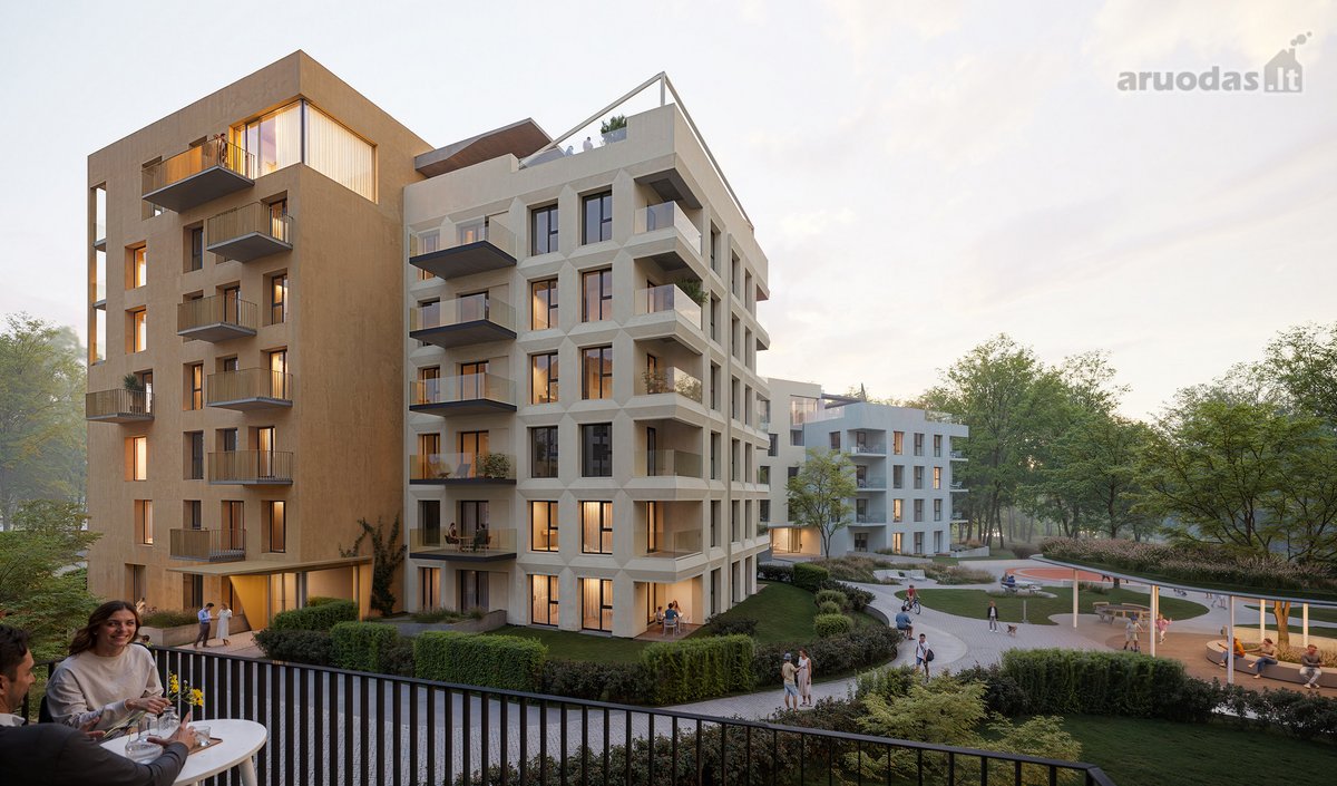 Naujos statybos butas  3 kambariai  7,30 m² - nuotraukos Nr. 5