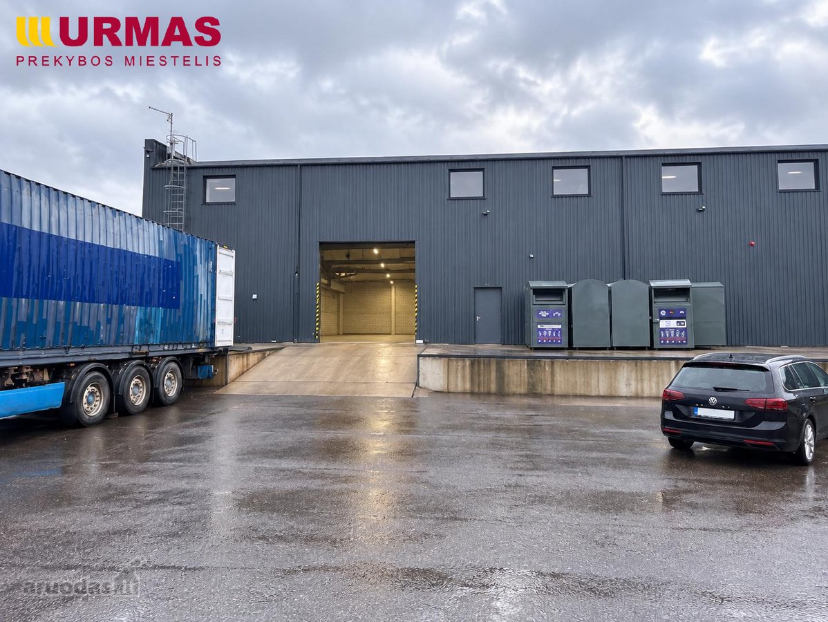 Nuomojamos 613 m² Sandėliavimo Patalpos Su - nuotraukos Nr. 3