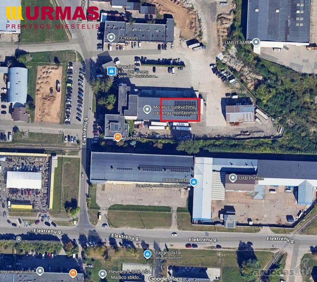 Nuomojamos 613 m² Sandėliavimo Patalpos Su - nuotraukos Nr. 5