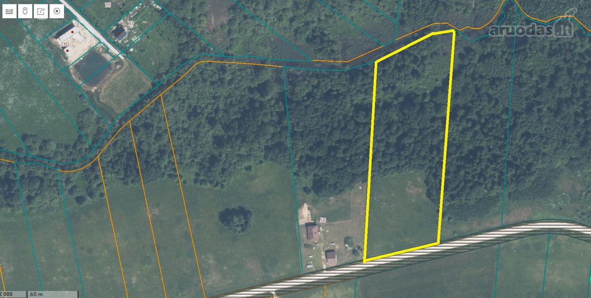 Parduodamas 2,10 ha sklypas su upeliu Antupių - nuotraukos Nr. 7