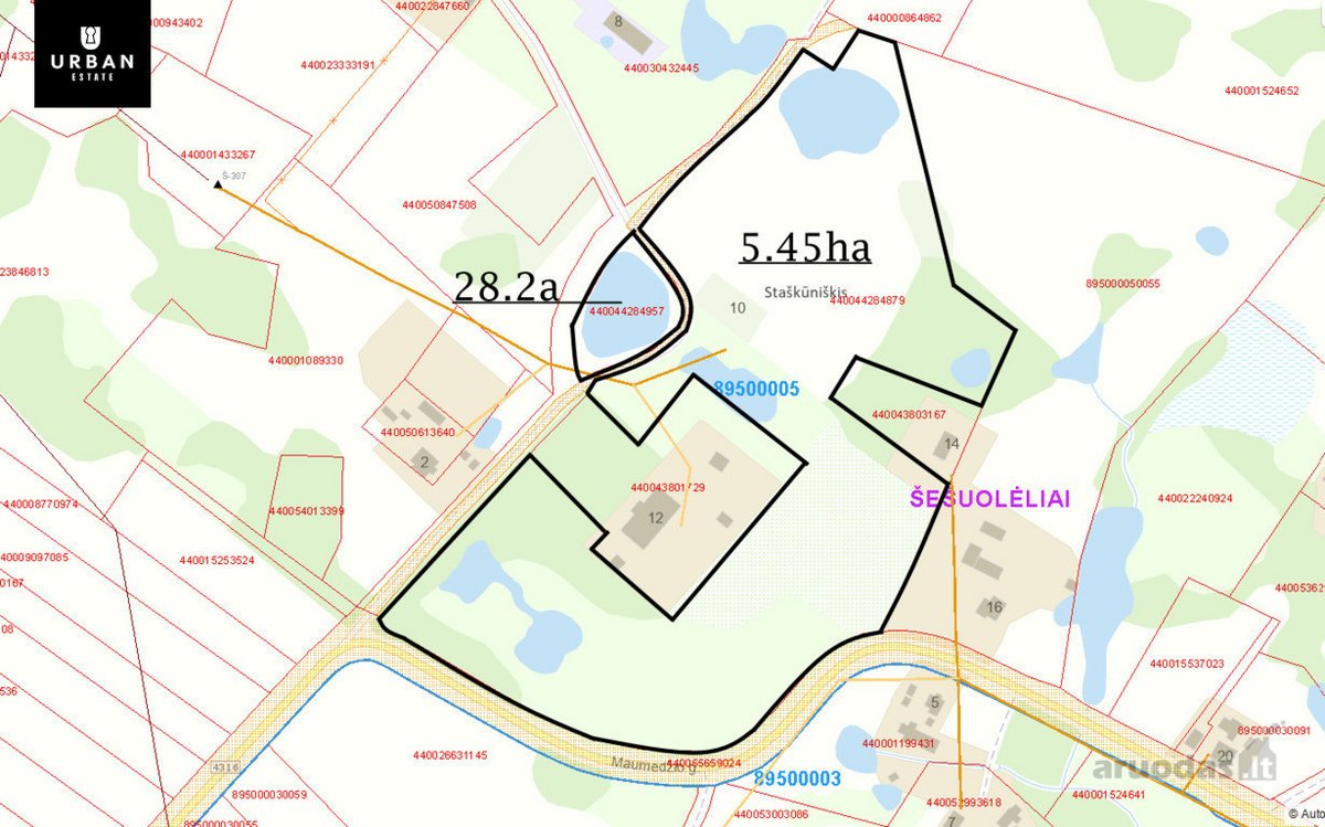 Erdvus Žemės Ūkio Paskirties Sklypas Su - nuotraukos Nr. 3