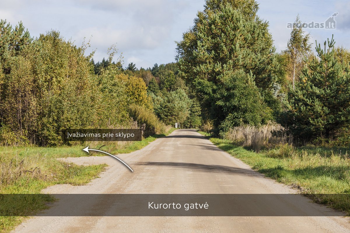34,37 A. Žemės Sklypas Palangoje, Kurorto G. - nuotraukos Nr. 2