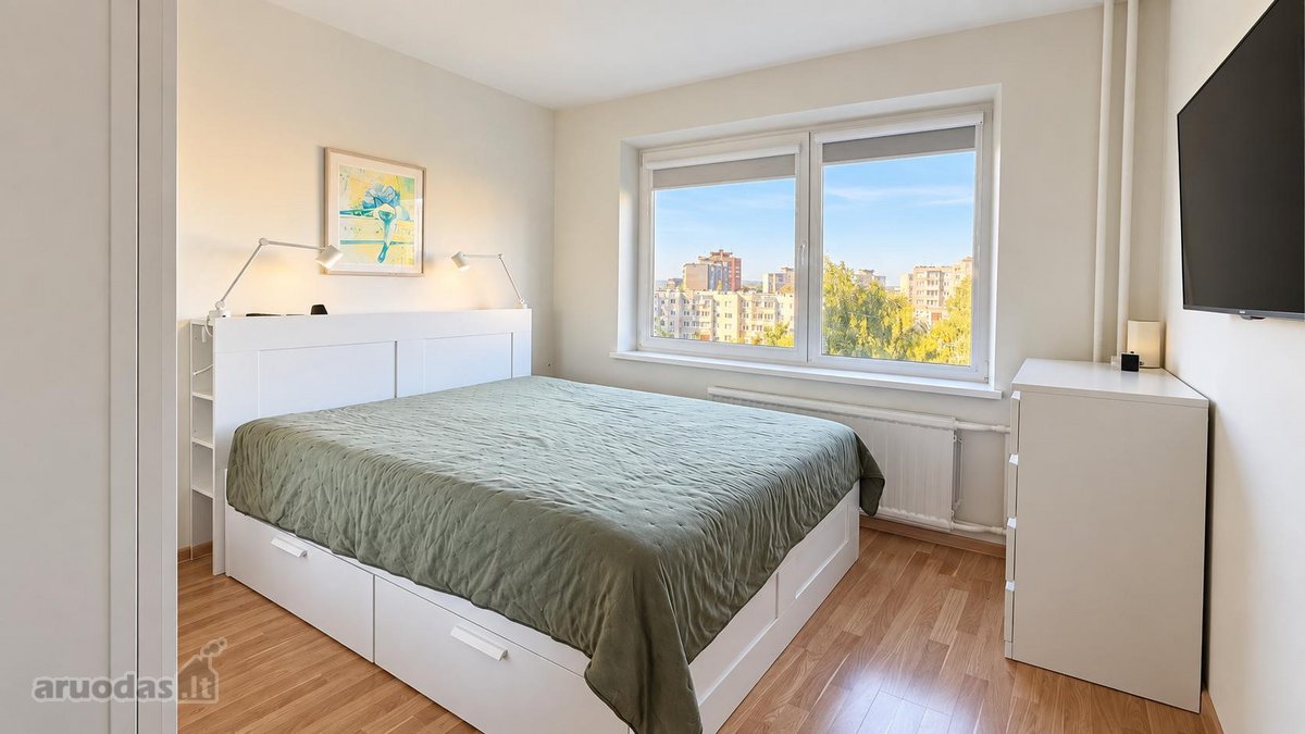Išnuomojamas tvarkingas 3 kambarių, 61 m² - nuotraukos Nr. 3