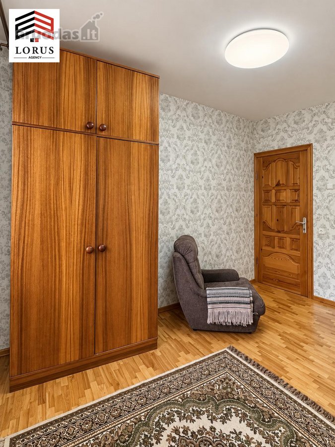 Nuomojamas jaukus ir šviesus 3 kambarių butas - nuotraukos Nr. 13