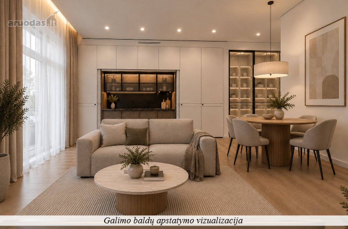 Parduodamas Moderniai Įrengtas 2 Kambarių - nuotraukos Nr. 10