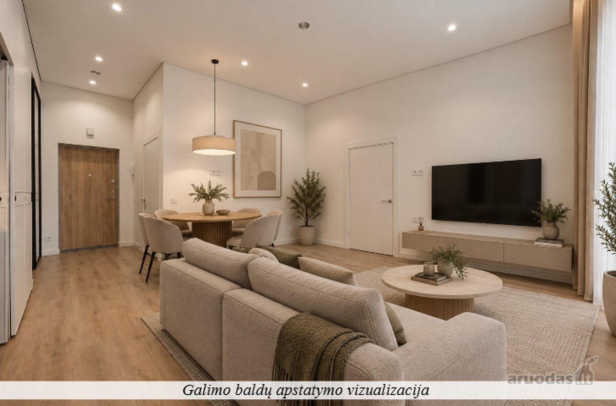 Parduodamas Moderniai Įrengtas 2 Kambarių - nuotraukos Nr. 7