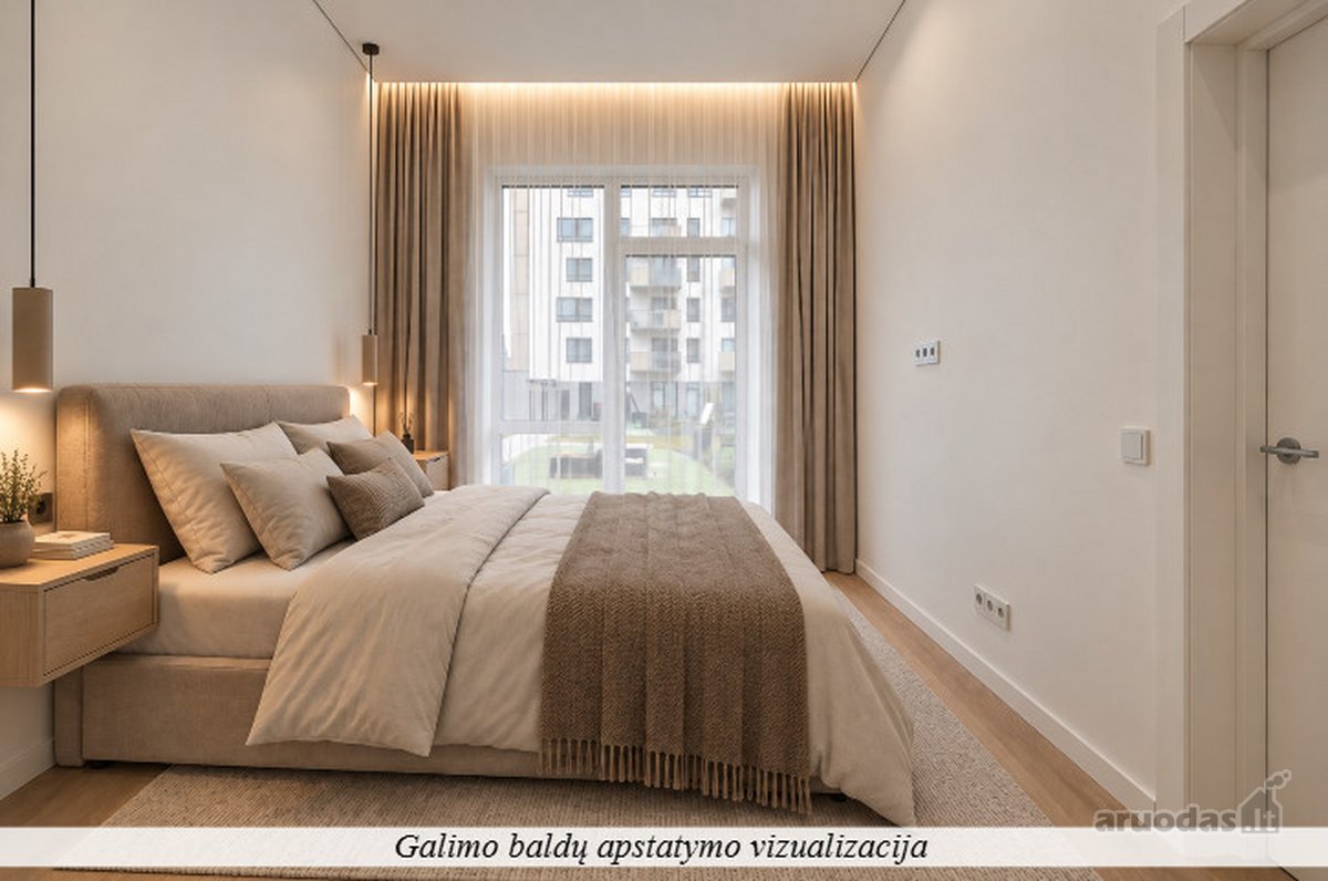 Parduodamas Moderniai Įrengtas 2 Kambarių - nuotraukos Nr. 16