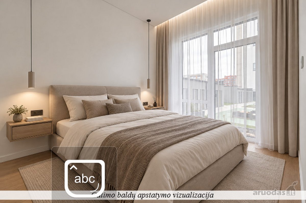 Parduodamas Moderniai Įrengtas 2 Kambarių - nuotraukos Nr. 14