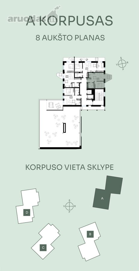 Naujos statybos panoraminis butas 2 - nuotraukos Nr. 3