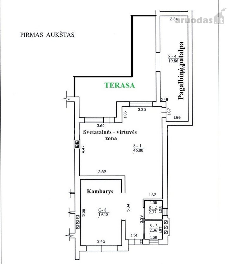 Parduodamas jaukus, angliško stiliaus - nuotraukos Nr. 23