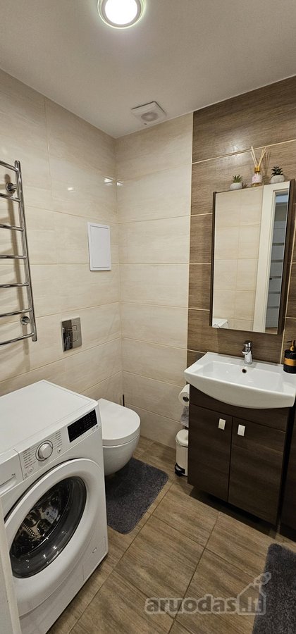 Išnuomojamas ilgalaikei nuomai vieno kambario - nuotraukos Nr. 7