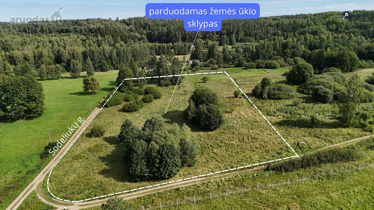 Parduodamas 1 ha žemės ūkio paskirties - nuotraukos Nr. 2