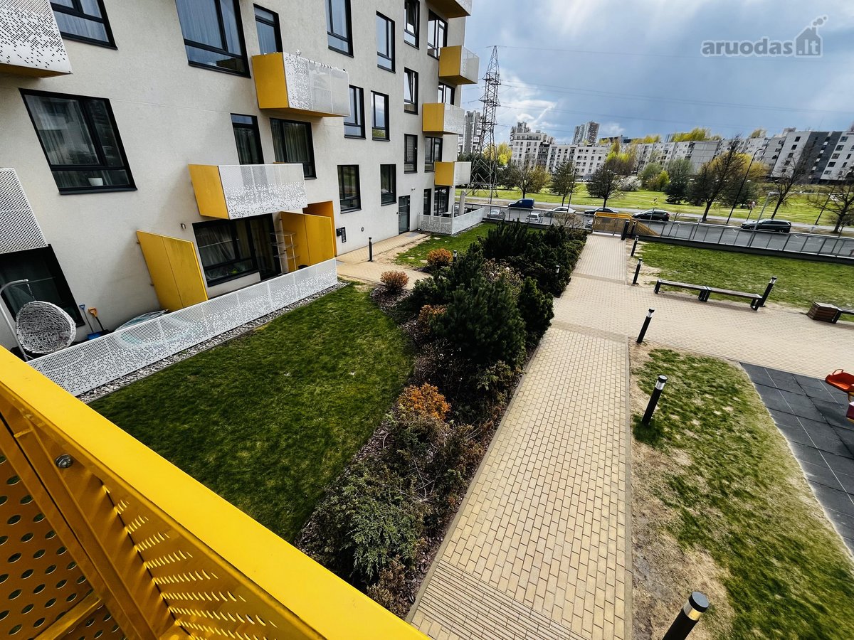 Išnuomojamas šviesus ir modernus 54 m² butas - nuotraukos Nr. 7