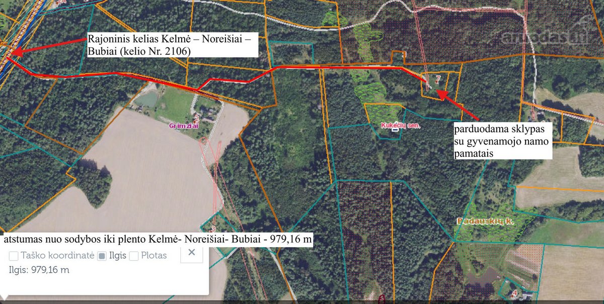 Parduodamas Namų Valdos Sklypas Su Ūkiniu - nuotraukos Nr. 18