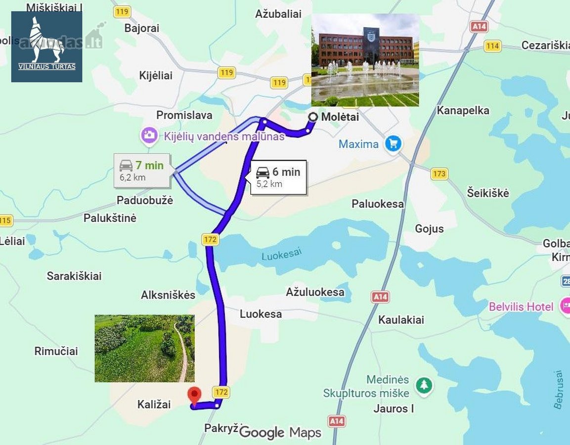 Parduodamas 1.3320 Ha Žemės Sklypas Molėtų - nuotraukos Nr. 27