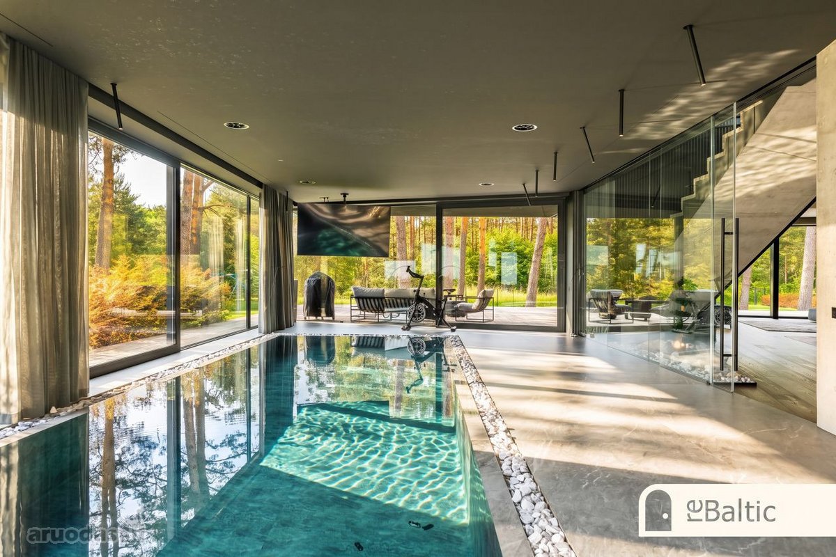 Modernios architektūros namas su privačiu Spa - nuotraukos Nr. 13