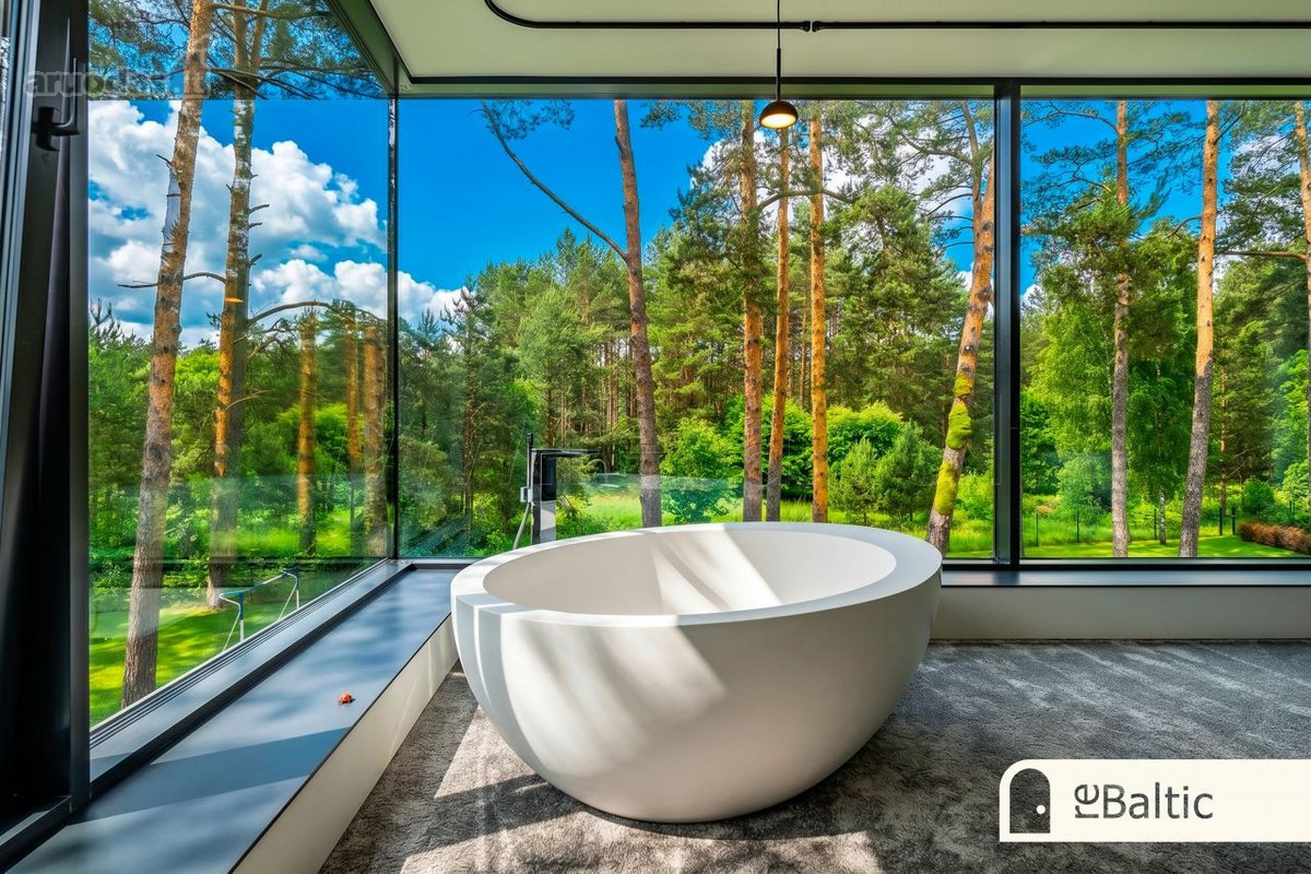 Modernios architektūros namas su privačiu Spa - nuotraukos Nr. 35