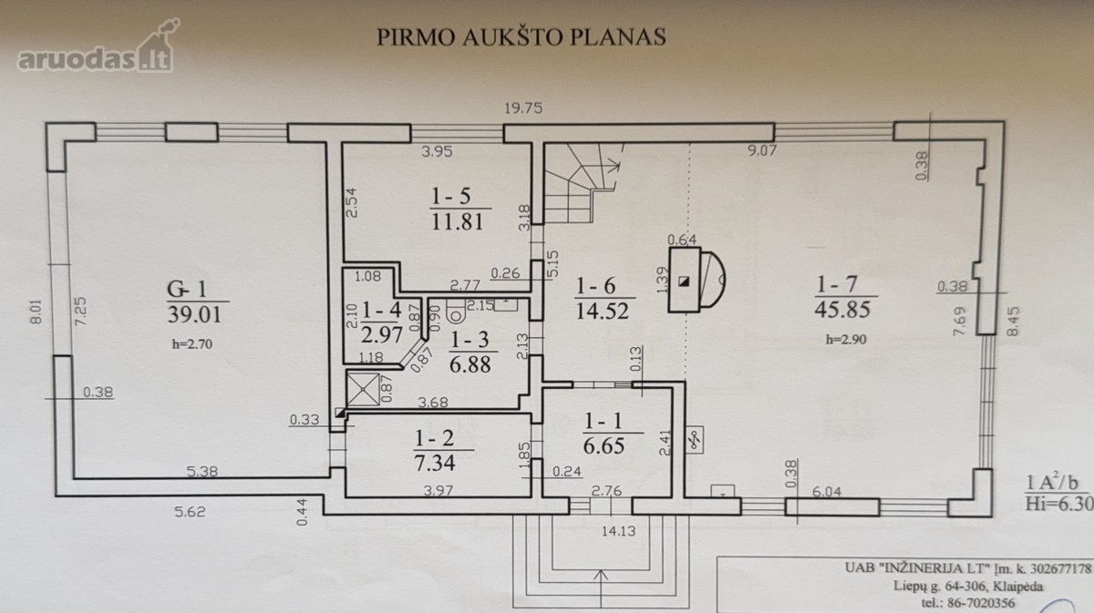 Parduodamas Erdvus 2 Aukštų Namas Klaipėdoje, - nuotraukos Nr. 48