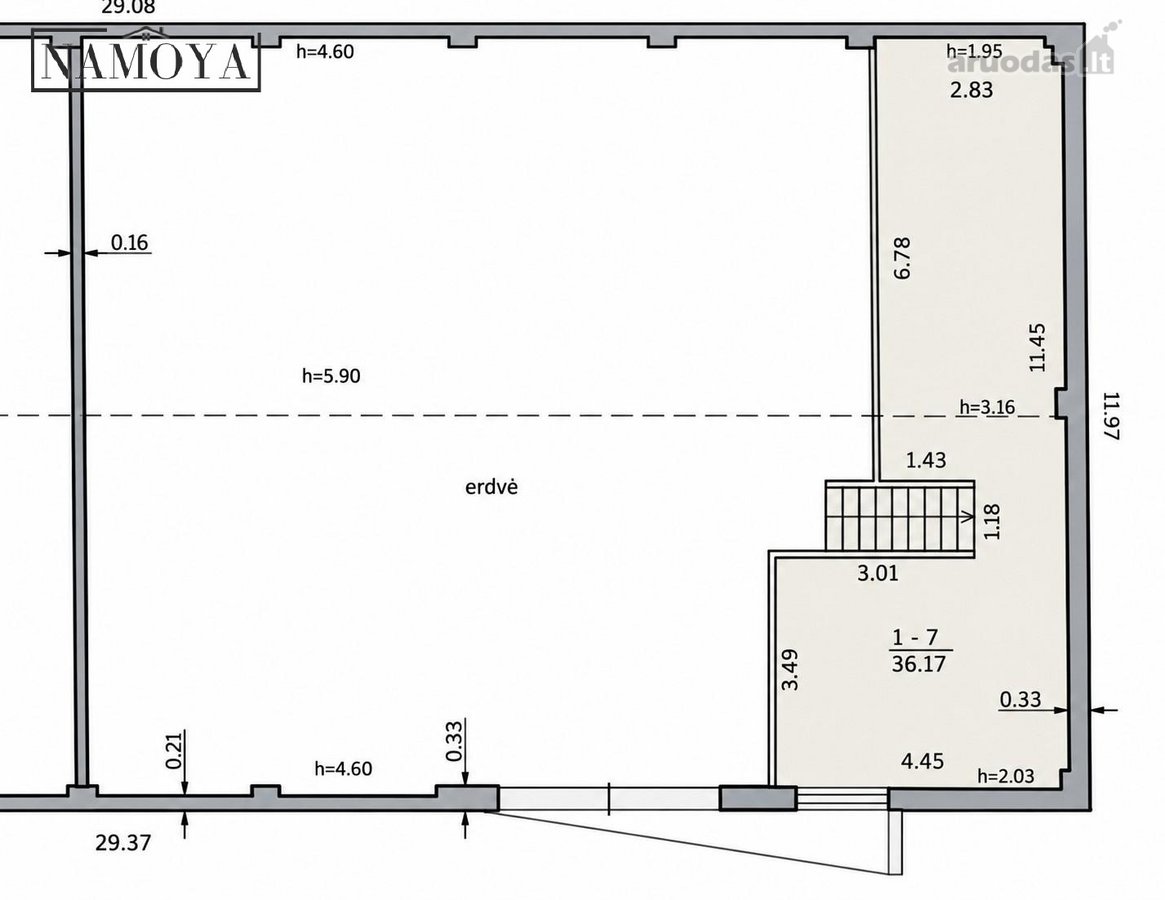 Parduodamos 204,27 m² patalpos Muniškėse - nuotraukos Nr. 16