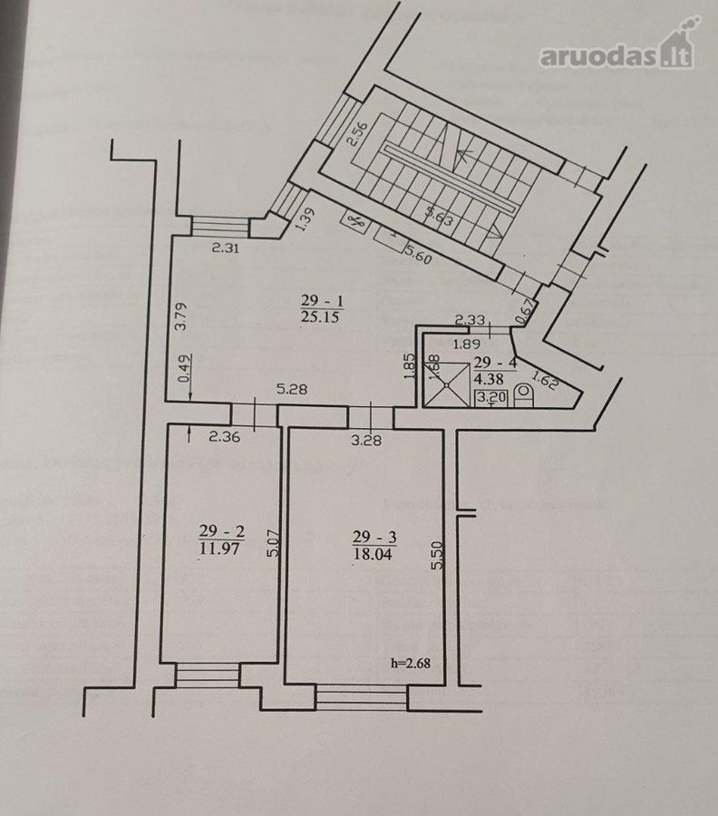 Parduodamas 3 kambarių butas Žaliakalnyje, - nuotraukos Nr. 14